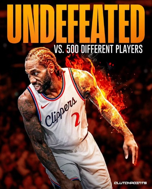 罕見(jiàn)統計！小卡對500球員保持不敗NBA首人 榜單2-6僅老詹非他隊友