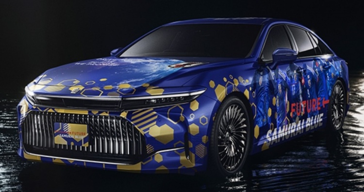 與車(chē)企聯(lián)動(dòng)，日本足協(xié)與豐田汽車(chē)共同打造日本國家隊特別車(chē)型